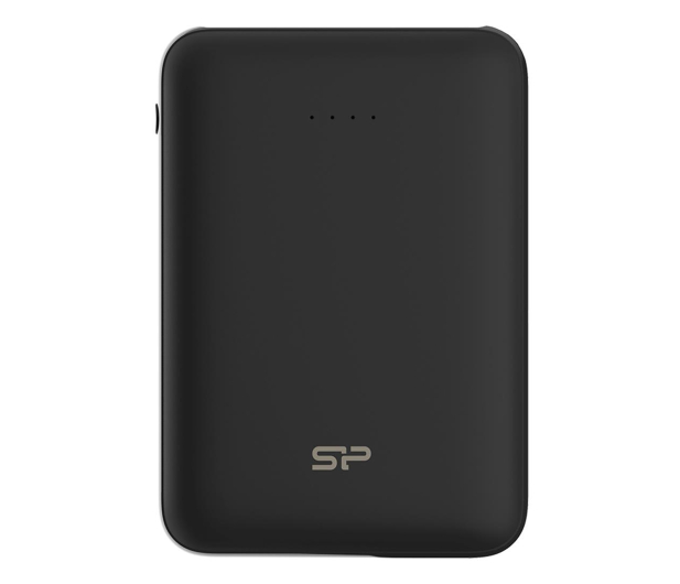 SILICON POWER C100 USB 10000 mAh mini czarny SP10KMAPBK100CPK - 538430 - zdjęcie